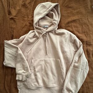 Zara hoodie in dusty rose. Size S (mens)